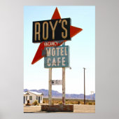 Roy's Motel Cafe Poster (Vorne)