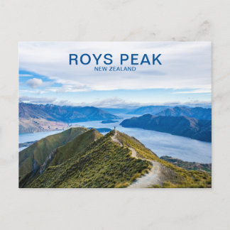 Roys Peak Wanaka New Zealand Travel Postkarte