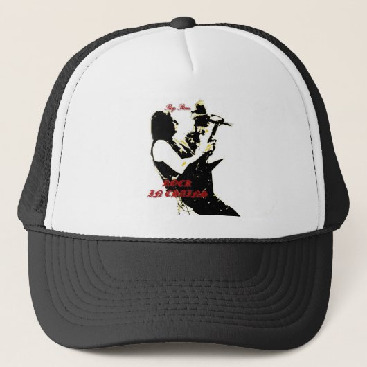 ROYsteinfelsen IM KETTEN-LOGO-HUT Truckerkappe (Vorderseite)