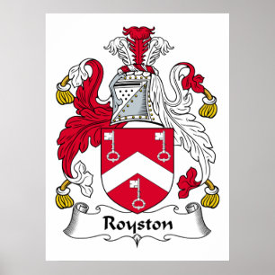 Royston Familienwappen Poster