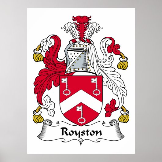 Royston Familienwappen Poster (Vorne)
