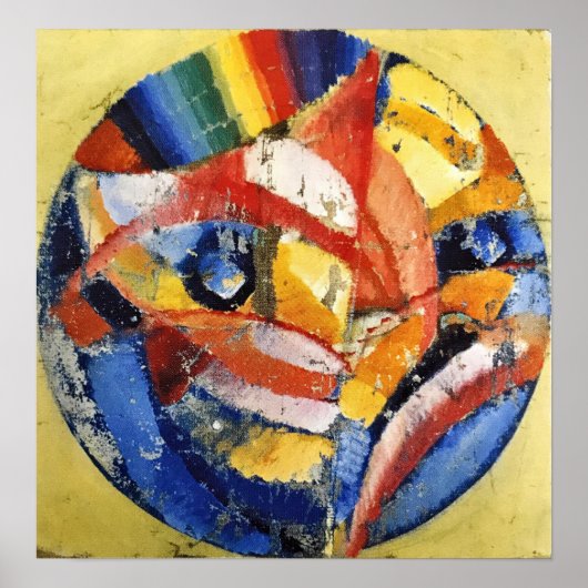 Rozanova - Farbzusammensetzung 1914 Poster (Vorne)