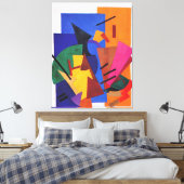 Rozanova - Flug eines Flugzeugs, Leinwanddruck (Insitu (Schlafzimmer))