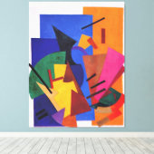 Rozanova - Flug eines Flugzeugs, Leinwanddruck (Insitu (Holzboden))