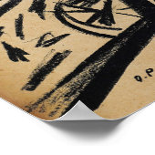 Rozanova - Gewerkschaft der Jugend 1913 Poster (Ecke)