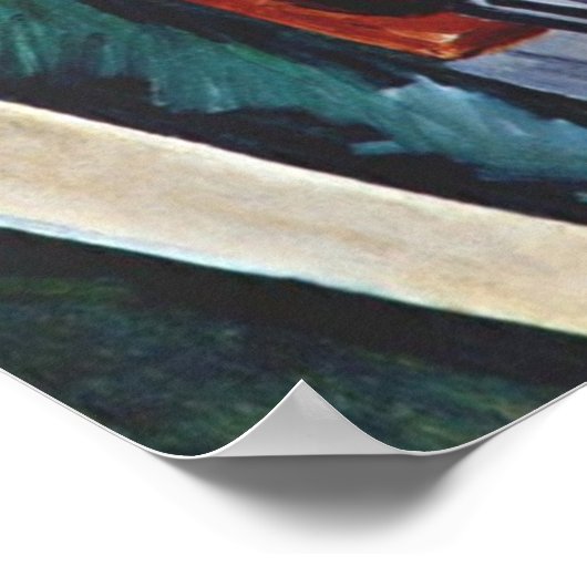 Rozanova - Jack des Herzens 1915 Poster (Ecke)