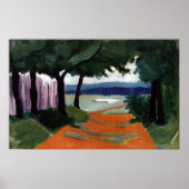 Rozanova - Landschaft 1909 Poster (Vorne)