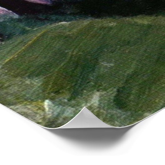 Rozanova - Landschaft 1909 Poster (Ecke)