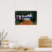 Rozanova - Landschaft 1909 Poster (Küche)