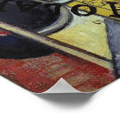 Rozanova - Metronom 1915 Poster (Ecke)