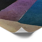 Rozanova - Nichtobjektive Zusammensetzung 1915 Poster (Ecke)