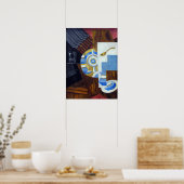 Rozanova - Sideboard mit Geschirr 1915 Poster (Küche)