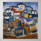 Rozanova - Stadtbild 1912 Poster (Vorne)