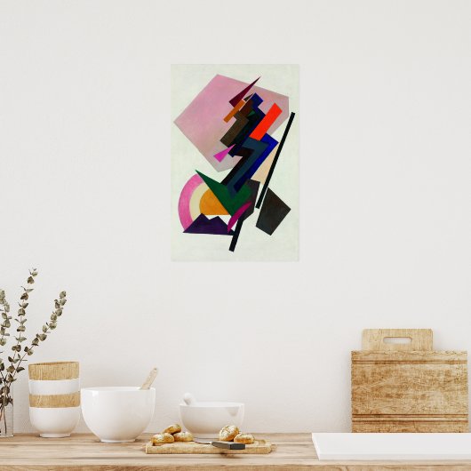 Rozanova - Suprematizm 1916 Poster (Küche)