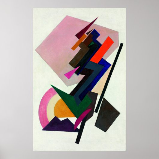 Rozanova - Suprematizm 1916 Poster (Vorne)