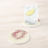 Roze Roos (1792) - Zeitlose Vintage botanische Kun Getränkeuntersetzer (Seite)