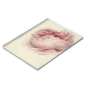 Roze Roos (1792) - Zeitlose Vintage botanische Kun Notizblock (Linke Seite)