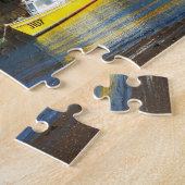 Rozel Hafen bei Ebbe, Jersey Puzzle (Seite)