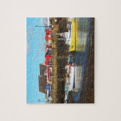 Rozel Hafen bei Ebbe, Jersey Puzzle (Vertikal)