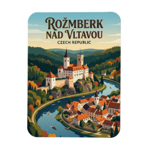 Rožmberk nad Vltavou Tschechien Magnet