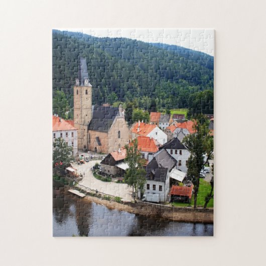 Rozmberk Stadt Puzzle (Vertikal)