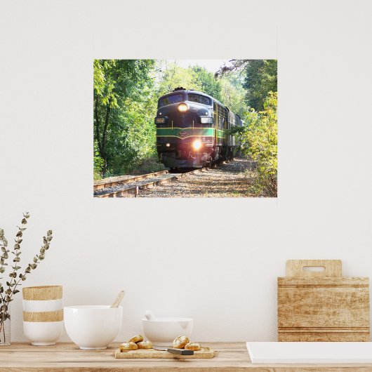 RP7-Diesellokomotive für die LKW 902 Poster (Küche)