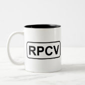 RPCV ZWEIFARBIGE TASSE (Links)