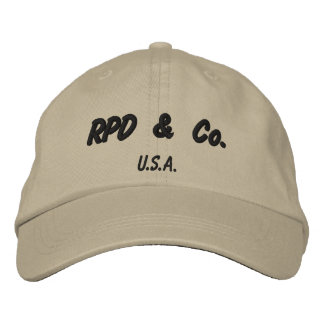RPD & Co Bestickte Kappe