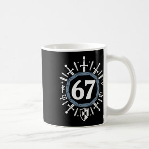 Rpg 67 Nummer 6 7 Meme Sechs Sieben Schüler Video  Kaffeetasse
