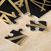 RPG Crit AF | Gold Fantasy Tabletop Gamer Dice Puzzle (Seite)