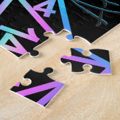 RPG Crit AF | Holo Fantasy Tabletop PnP Gamer Dice Puzzle (Seite)