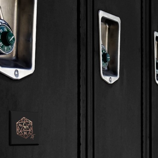 RPG Crit AF | Kupfer Fantasy Tabletop Gamer Dice Magnet