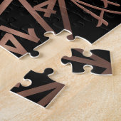 RPG Crit AF | Kupfer Fantasy Tabletop Gamer Dice Puzzle (Seite)