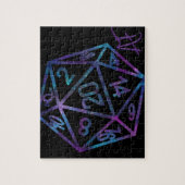 RPG Crit AF | Nebula Fantasy Tabletop Gamer Dice Puzzle (Vertikal)