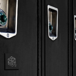 RPG Crit AF | Silver Fantasy Tabletop Gamer Dice Magnet