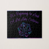 RPG Critmas | Nebula Fantasy Tabletop Gamer Dice Puzzle (Horizontal)