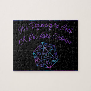 RPG Critmas   Nebula Fantasy Tabletop Gamer Dice Puzzle