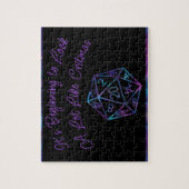 RPG Critmas | Nebula Fantasy Tabletop Gamer Dice Puzzle (Vertikal)