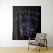 RPG Critmas | Nebula Fantasy Tabletop Gamer Dice Wandteppich (Beispiel)