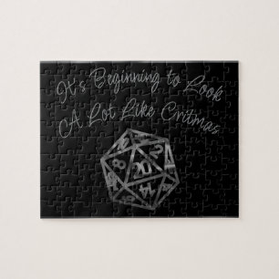 RPG Critmas   Old School Tabletop Roleplayer Dice Puzzle
