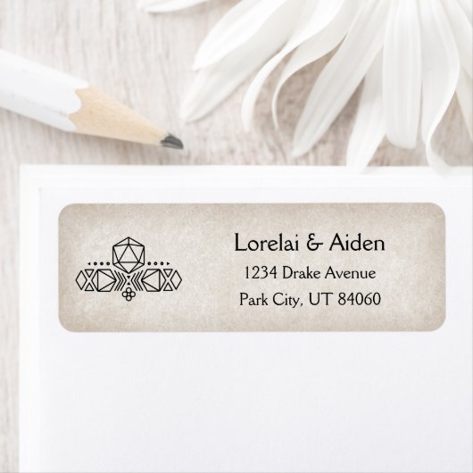 RPG D20 Gamer Wedding (Insitu)