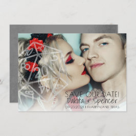 RPG Dice | Classic Fantasy Tabletop Gamer Foto Save The Date