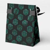 RPG Dice | Emerald Fantasy Tabletop Retro Gamer Geschenkschachtel (Rückseite)
