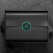 RPG Dice | Emerald Fantasy Tabletop Retro Gamer Runder Aufkleber