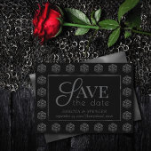 RPG Dice | Fantasy Old School Tabletop Retro Gamer Save The Date