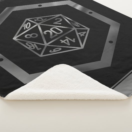 RPG Dice | Fantasy Old School Tabletop Retro Gamer Sherpadecke (3/4)