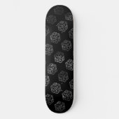 RPG Dice | Fantasy Old School Tabletop Retro Gamer Skateboard (Vorderseite)