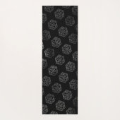 RPG Dice | Fantasy Old School Tabletop Retro Gamer Yogamatte (Rückseite)