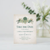 RPG Dice Gamer Wedding Save The Date (Stehend Vorderseite)