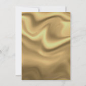 RPG Dice | Gold Fantasy Retro Tabletop PnP Gamer Einladung (Rückseite)